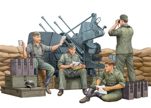 German Anti-aircraft Gun Crew 1:35