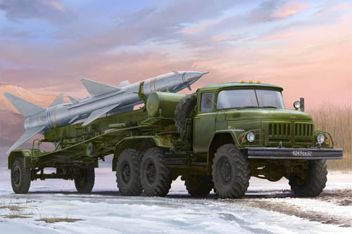 Russian Zil-131V towing PR-11 SA-2 Guideline 1:35