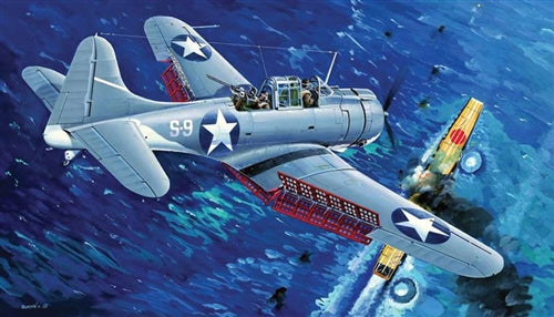 Trumpeter 1/32 SBD-3 Dauntless US Navy Midway 02244