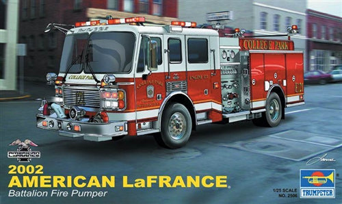 2002 American LaFrance Battalion Fire Pumper 1:25