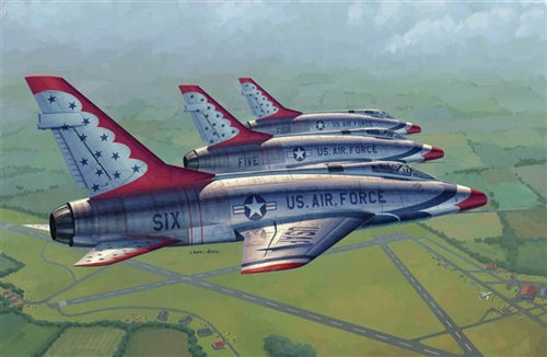 Trumpeter 1/48 F-100D Thunderbirds 02822