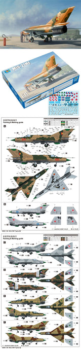 Trumpeter 1/48 MiG-21MF Fishbed J 02863