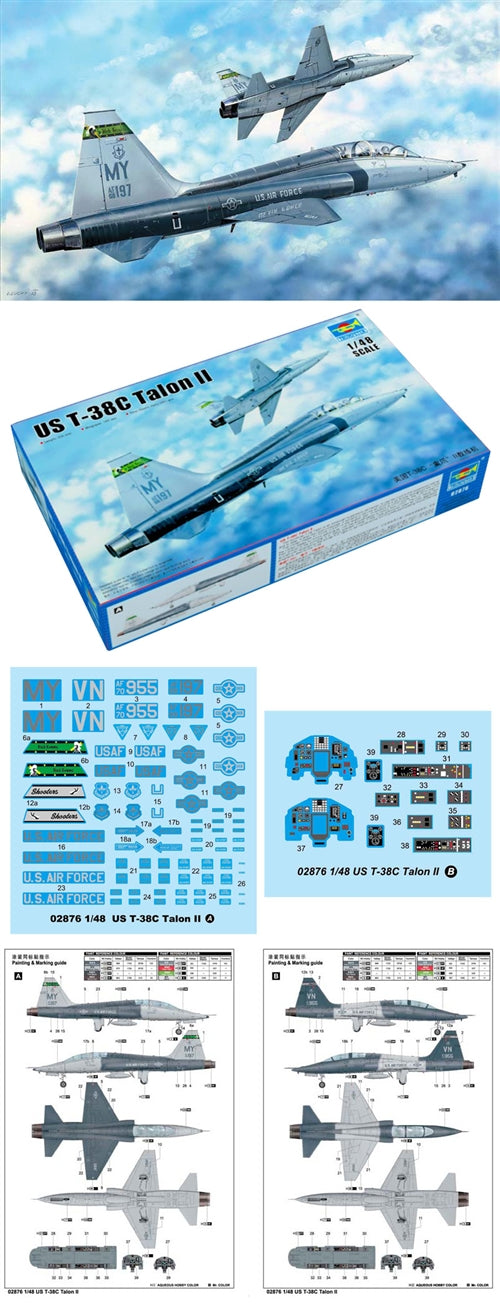 Trumpeter 1/48 T-38C Talon II 02876