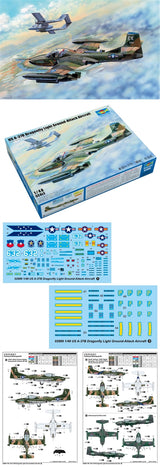 Trumpeter 1/48 A-37B Dragonfly 02889