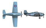 F4F-4 Wildcat (qty 18) 1:700