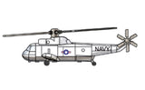 SH-3 Sea King (qty 12) 1:700