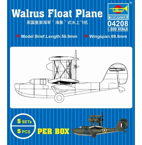 Walrus Float Plane (qty 5) 1:200