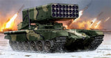 Russian TOS-1 24-Barrel Multiple Rocket Launcher 1:35