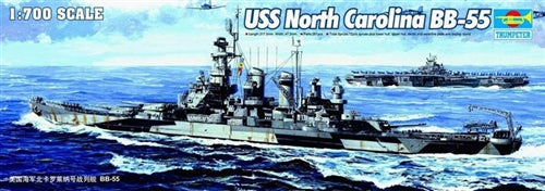 Trumpeter 1/700 USS North Carolina BB55 05734