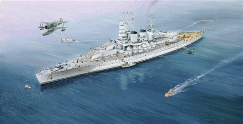 Trumpeter 1/700 RN Vittorio Veneto Italian Navy Battleship 1940 05779