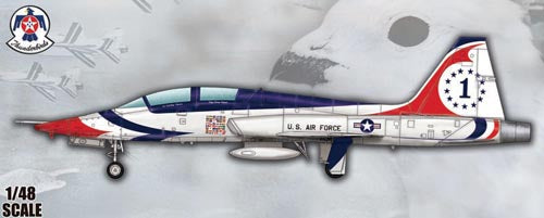 Trumpeter 1/48 T-38A Talon Thunderbirds 05809