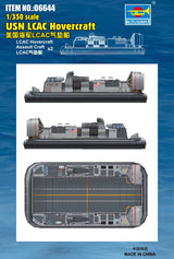 Trumpeter 1/350 USN LCAC Hovercraft (qty 2) 06644