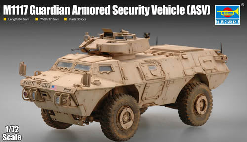 Trumpeter 1/72 M1117 Guardian Armoured Security Vehicle (ASV) 07131