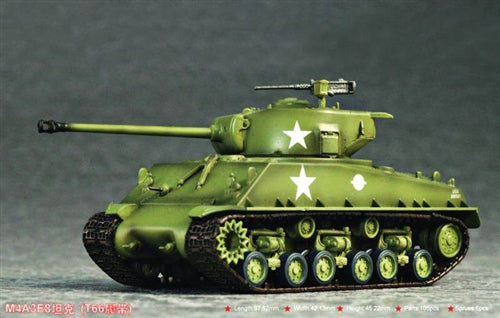 Trumpeter 1/72 M4A3E8 Tank (T66 Track) 07225