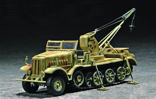 Trumpeter 1/72 SdKfz 9 18ton Half-track w/ 6T Bilstein Crane Late 07251