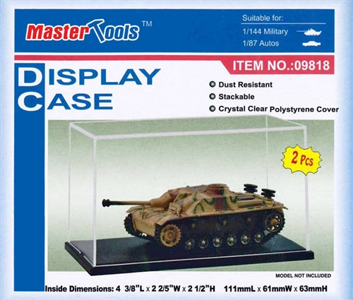 Display Case 111 x 61 x 63mm (qty 2)