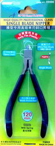 Single Blade Nippers (for plastic parts)