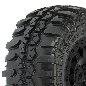 PROLINE INTERCO TSL S.SWAMPER TYRES ON BLK F11 WHEELS (SC)