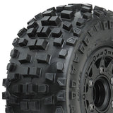 PROLINE BADLANDS SC 2.2/3.0TYRES ON RAID 6x30 WHEELS BK