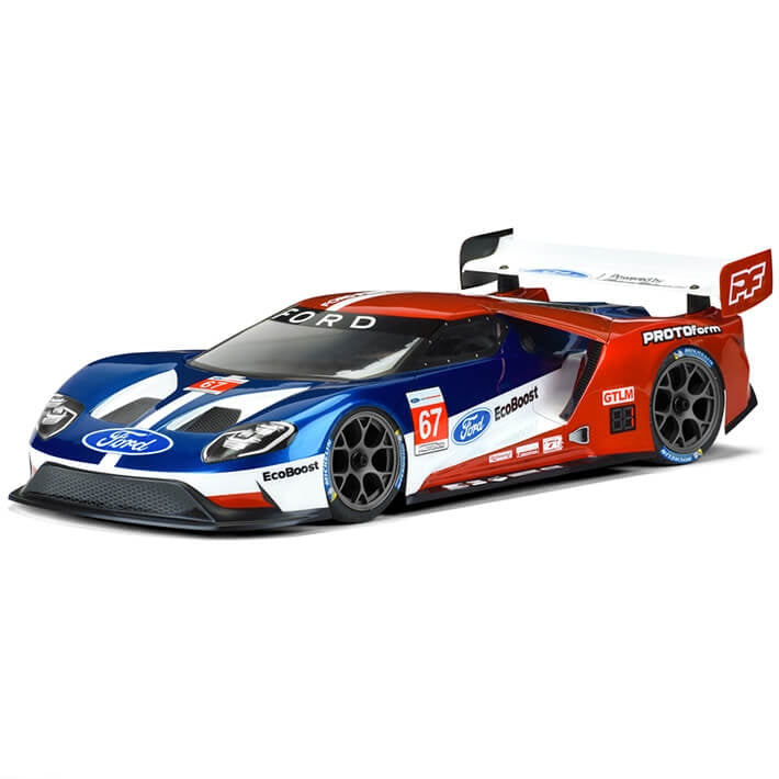 PROTOFORM FORD GT LIGHTWEIGHTCLEAR BODYSHELL 190MM