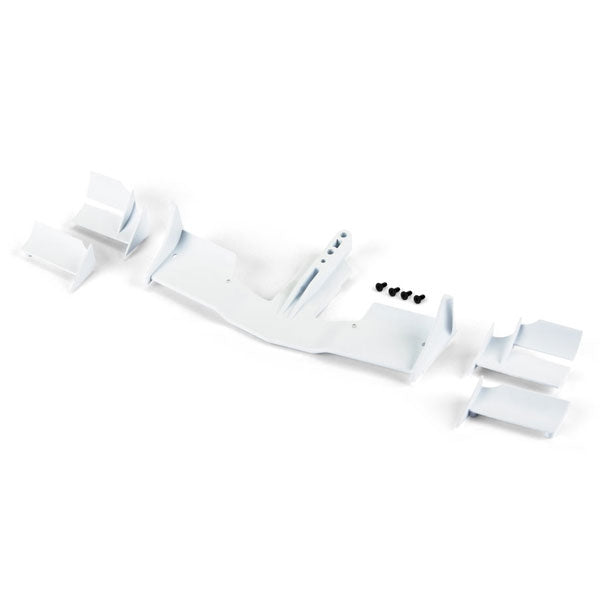 PROTOFORM V2 F1 FRONT WING(WHITE) FOR 1/10TH F1 CAR