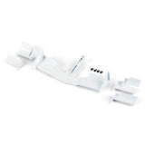 PROTOFORM V2 F1 FRONT WING(WHITE) FOR 1/10TH F1 CAR