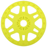 PROLINE  SPLIT SIX  1/8 BUGGY WHEELS (SC W/ADAPTOR) YELLOW