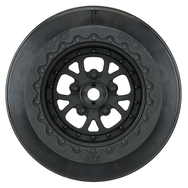 PROLINE PONOMA DRAG SPEC 2.2/3.0 BLACK WHEELS HEX SLASH