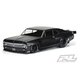 PROLINE 1969 CHEVROLET NOVACLEAR DRAG BODY FOR 2WD SLASH