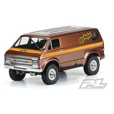 PROLINE 70s ROCK VAN CLEARBODY FOR 313MM SCALE CRAWLER