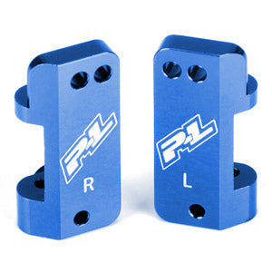 PRO-LINE BLUE ALUMINIUM CASTER BLOCKS FOR PRO-2 AND SLASH 2WD