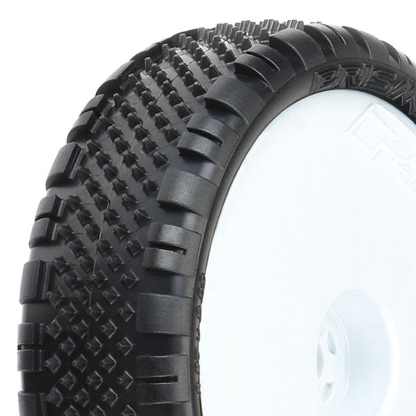 PROLINE PRISM 2.2 2WD Z4FRONT TYRE ON SLIM WHITE WHEEL