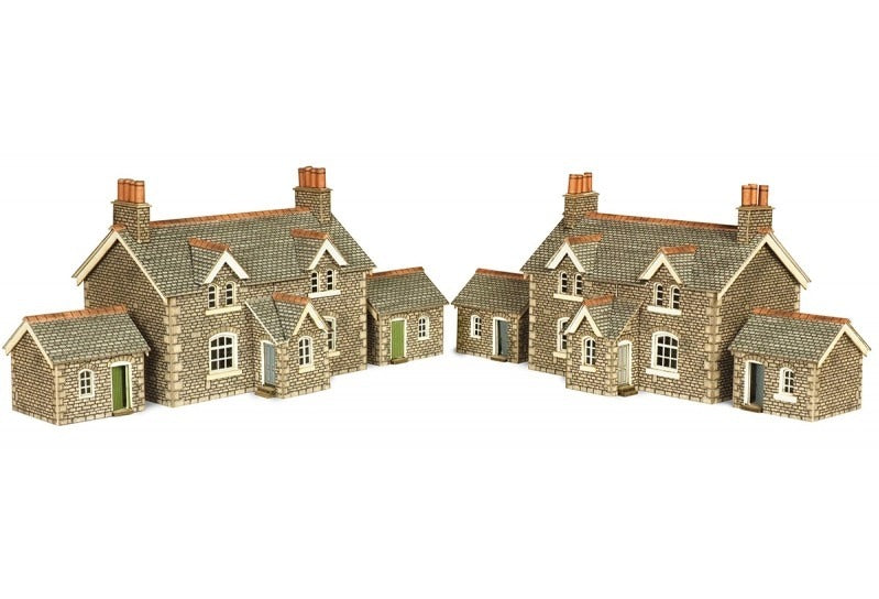 Metcalfe PN155 Workers Cottages - N Gauge Card Kit