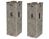 Metcalfe PN192 Watch Tower - N Gauge Castle Card Kit