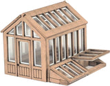 Metcalfe PN814 Greenhouse - N Gauge Card Kit