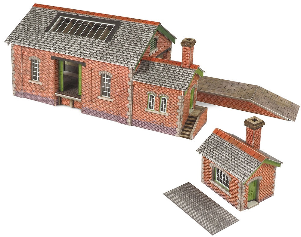 Metcalfe PN912 Country Goods Shed - Card Kit - N Gauge