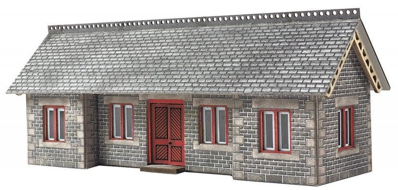 Metcalfe PN934 Settle Carlisle Railway Station Shelter - N Gauge Card Kit