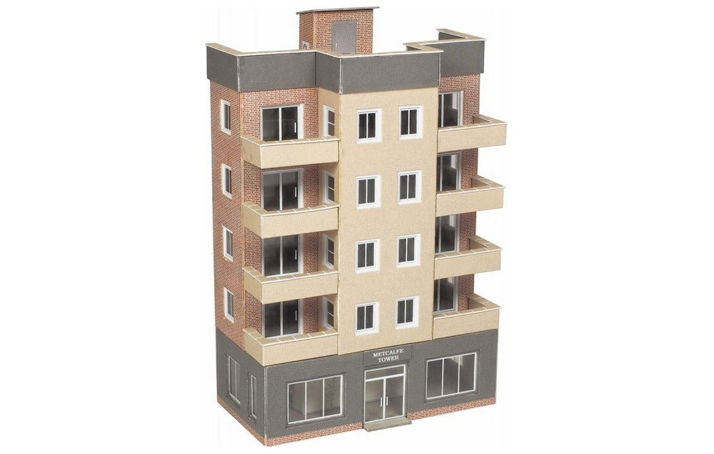 Metcalfe PN960 Tower Block - Low Relief - N Gauge