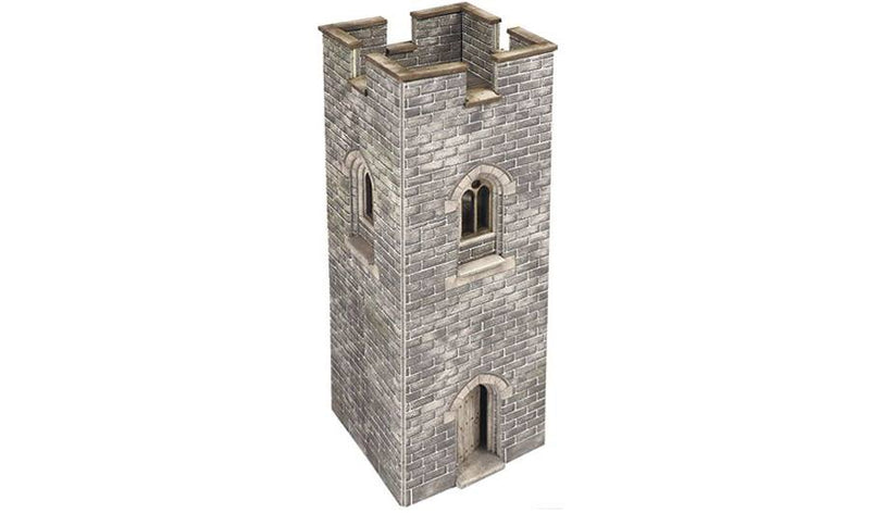 Metcalfe PO292 Castle Watch Tower  - 00 Gauge Card Kit