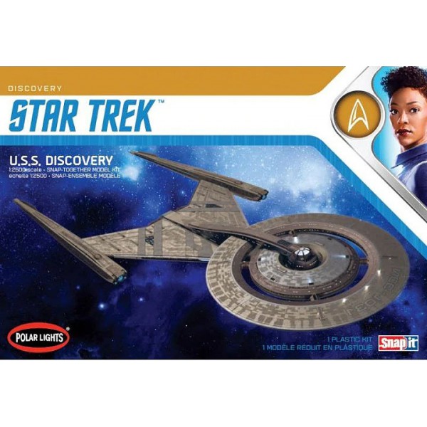 Plastic Kit POLAR LIGHTS POL961M Star Trek U.S.S. Discovery NCC-1031 1:2500