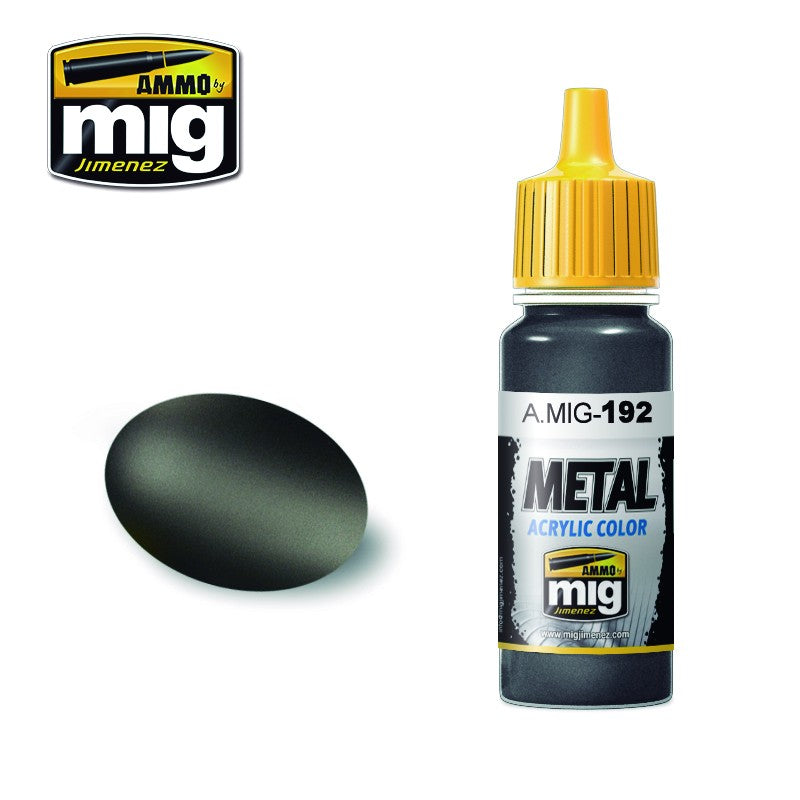 Ammo Mig Jimenez Acrylic Metal 17ml Paint POLISHED METAL