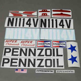 Transfer/Decal Set for the Pennzoil Super Chipmunk N1114