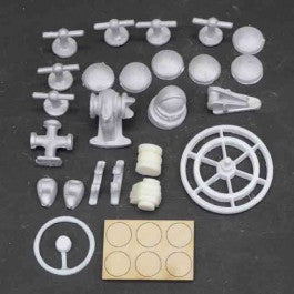 Slec Fairey Huntsman 31 47in (1193mm) kit - includes 3D resin fitting set