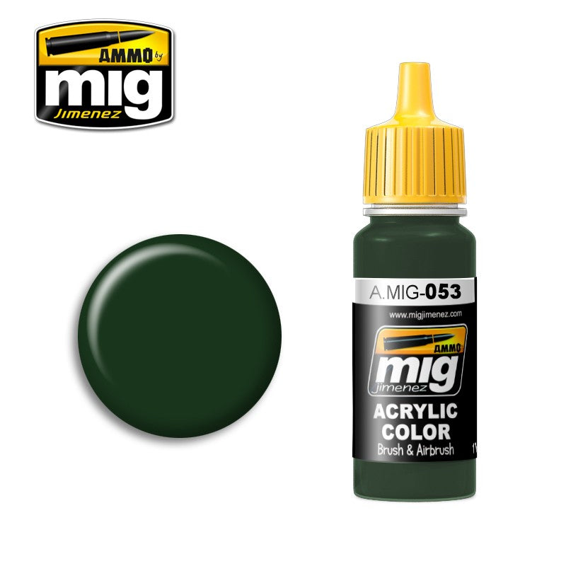 Ammo Mig Jimenez Acrylic 17ml Paint PROTECTIVE MC 1200