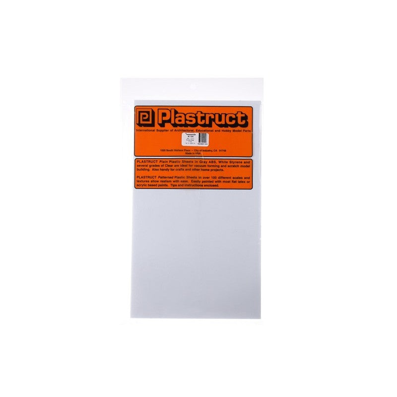 91104 White 1.00mm Styrene Sheet 175mm x 300mm 4 pieces (91104)