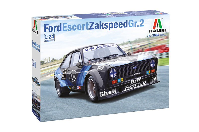 Italeri 1/24 Ford Escort Zakspeed Gr.2 3664