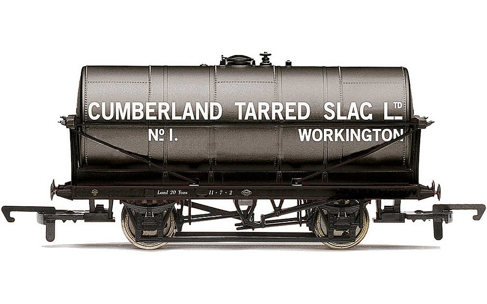 Hornby R60034 20T Tank Wagon Cumberland Tarred Slag