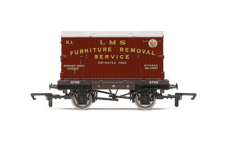 Hornby R60072 LMS Conflat  Container  LMS Furniture Removal Service