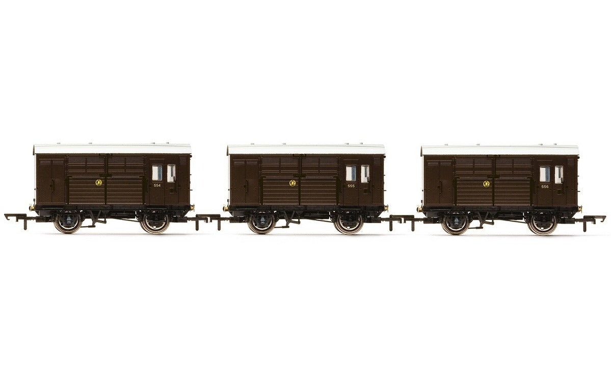 Hornby R6883 Horse Boxes GWR  3 pack