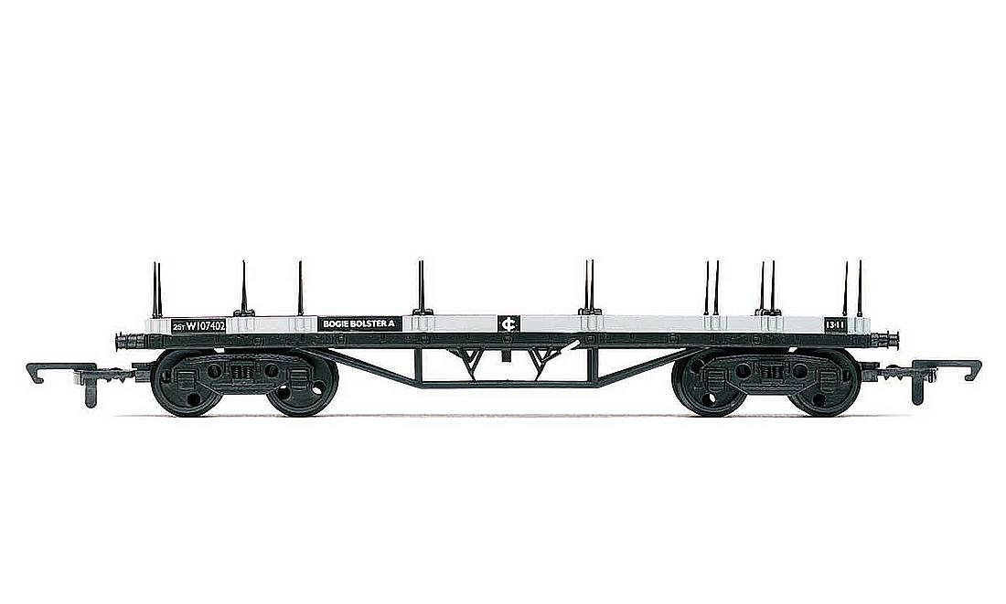 Hornby R6983A BR Macaw Bogie Bolster Wagon 107274